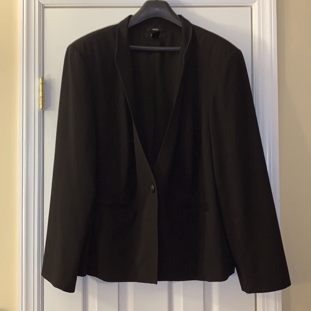 Style and Company Womens Plus Size Blazer Size 24 W